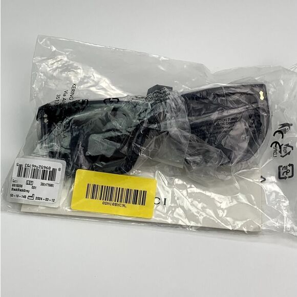 NEW Gucci Sunglasses GG1520 S 001 Black Grey Women Authentic main image 6